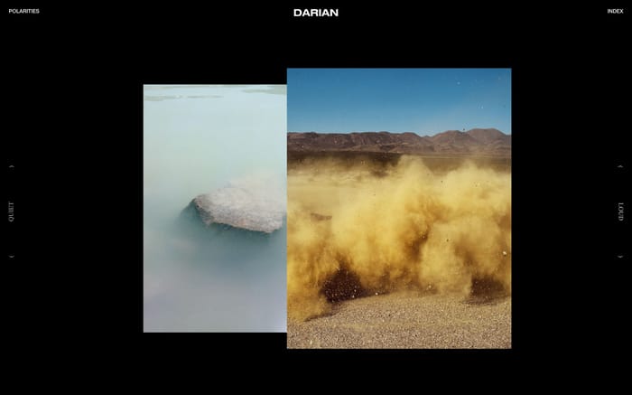 Darian Wong website preview