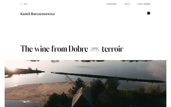 Kamil Barczentewicz website preview