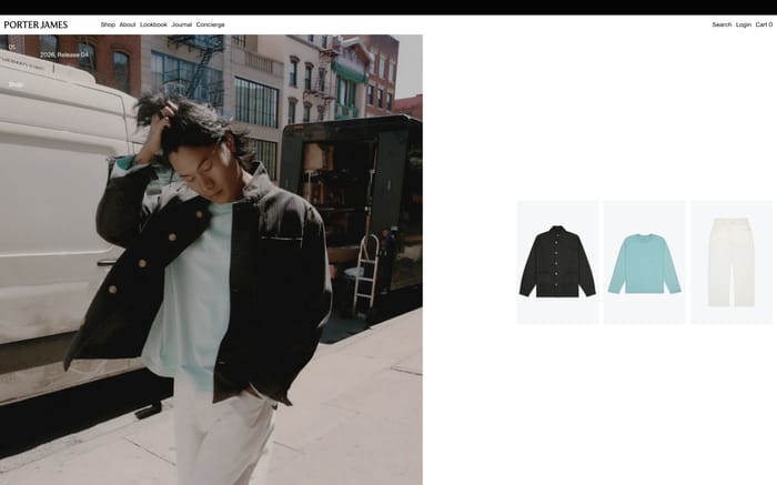 Porter James website preview