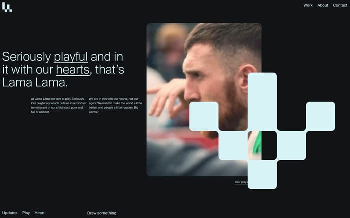 Lama Lama website preview