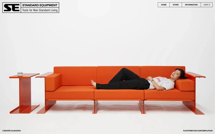Standard Equipment website preview