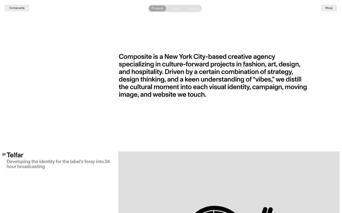 Composite website preview