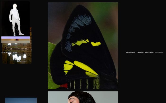 Mattia Greghi website preview