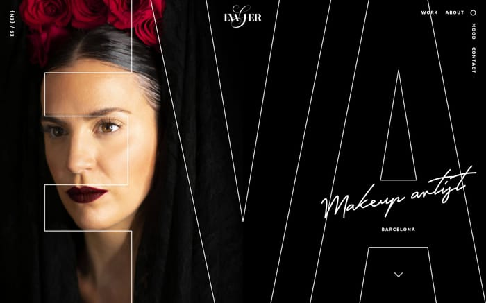 Eva García | Makeup Artist in Barcelona website preview