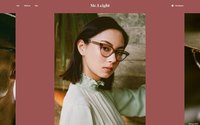 Mr. Leight website preview
