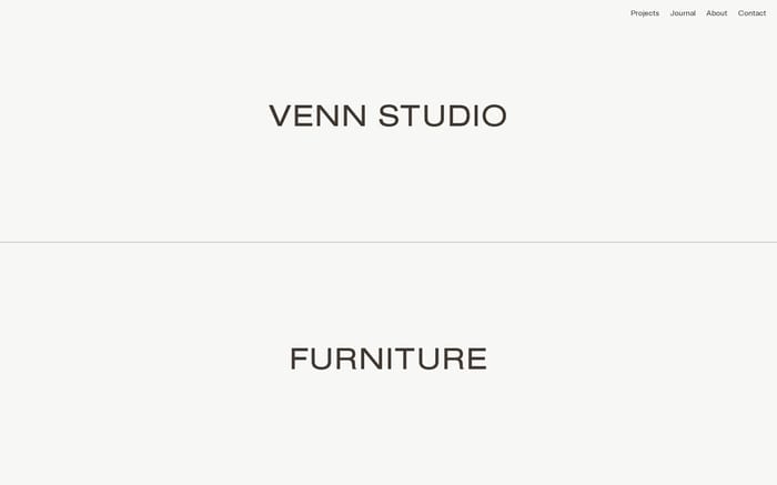 Venn Studio Los Angeles website preview