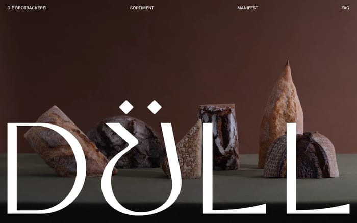 Düll website preview