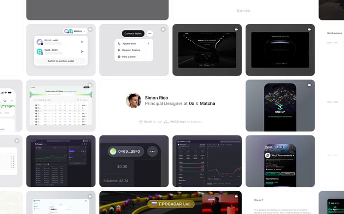 Simon Rico website preview