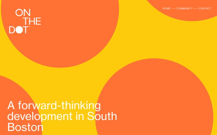 On the Dot Boston website preview