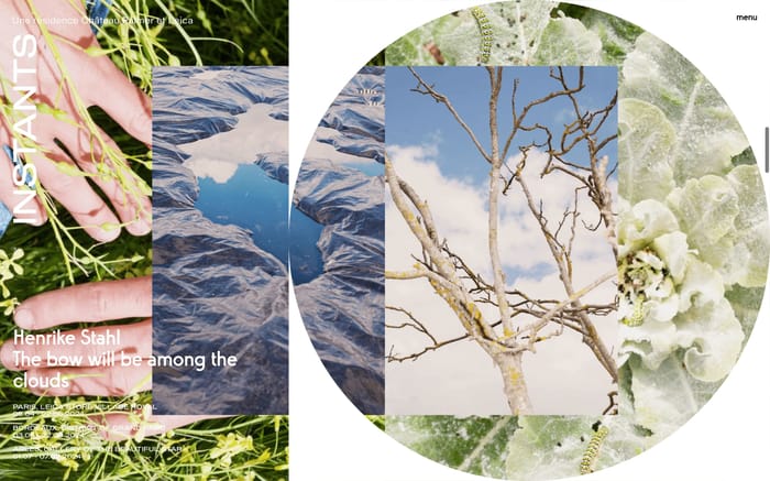 Instants website preview
