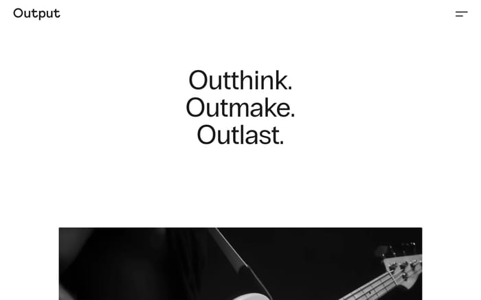Output website preview