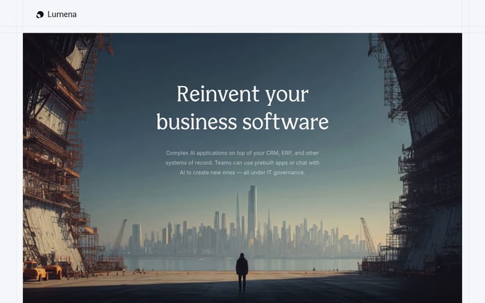 Lumena website preview