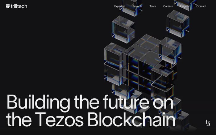 TriliTech website preview