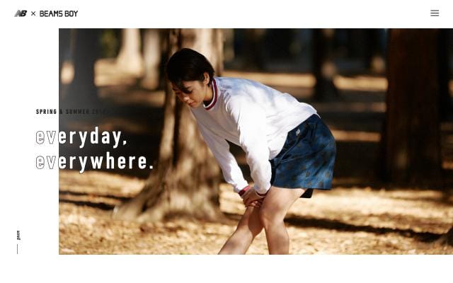 Beams website preview