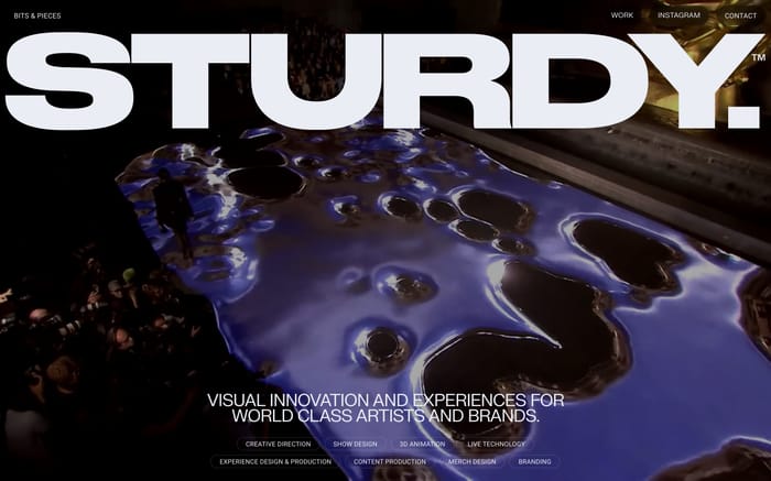 Sturdy website preview