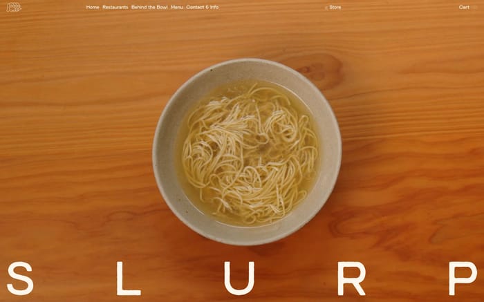 Slurp website preview