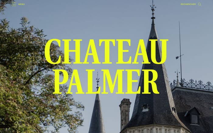 Chateau Palmer website preview