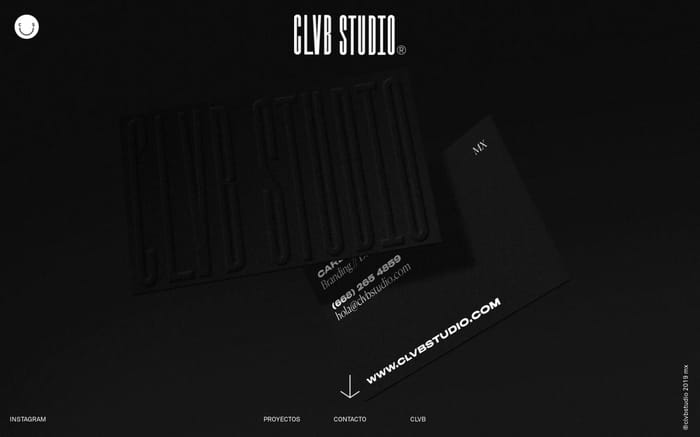 CLVB-studio website preview
