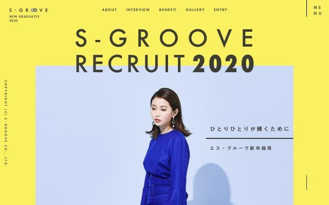 S-groove website preview