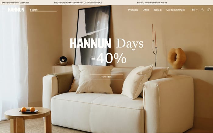 Hannun website preview