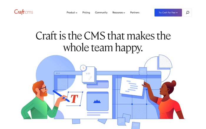 Craft CMS website preview