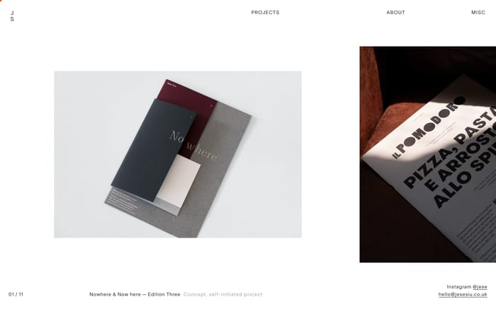 Jese Siu website preview
