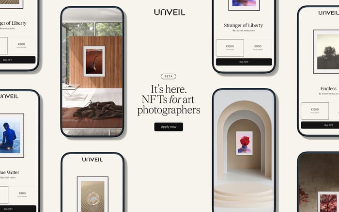 Unveil Membership website preview
