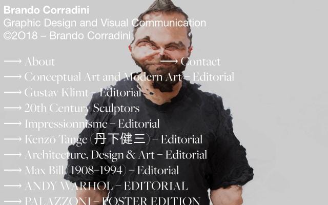 Brando Corradini website preview