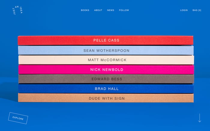Just an idea website preview