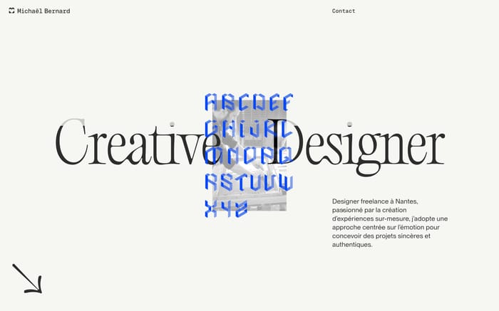 Michael Bernard website preview
