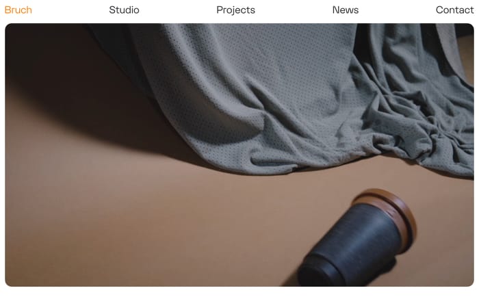 Studio Bruch website preview