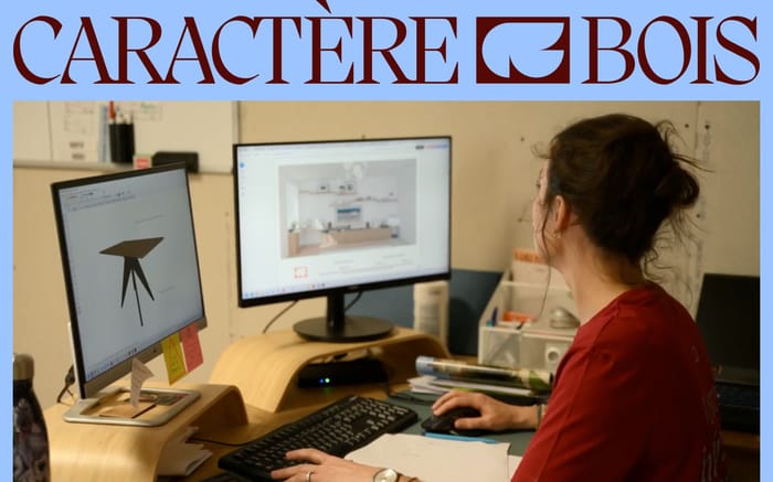 Caractere Bois website preview