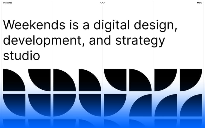 Weekends website preview