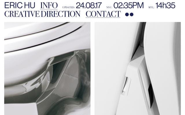 Eric Hu website preview