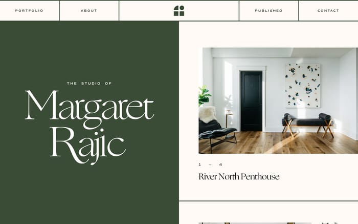 Margaret Rajic website preview