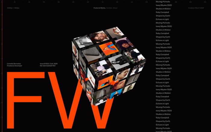Corentin Bernadou website preview