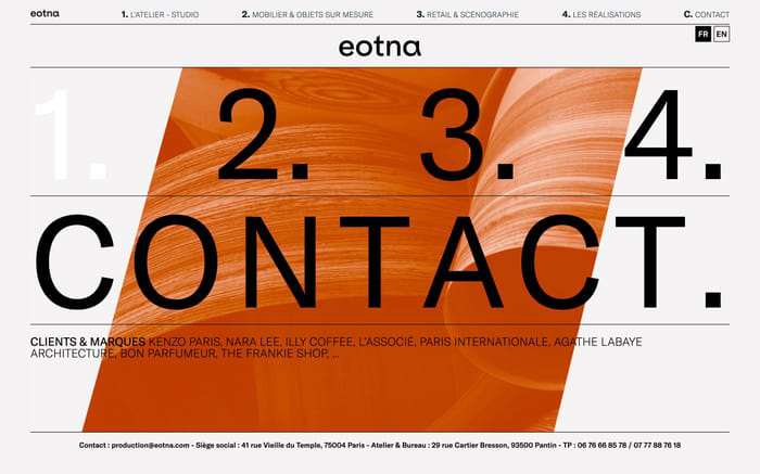 Eotna website preview