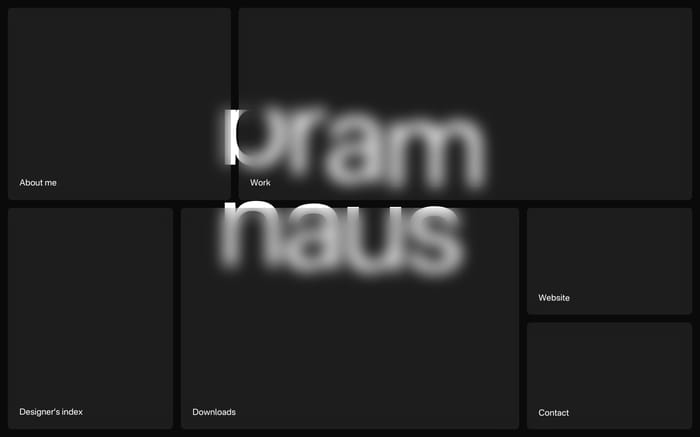 Bram Naus website preview