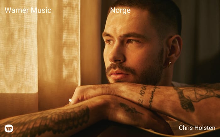 Warner Music Norway website preview