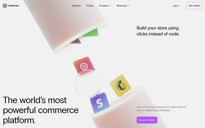 Krepling website preview