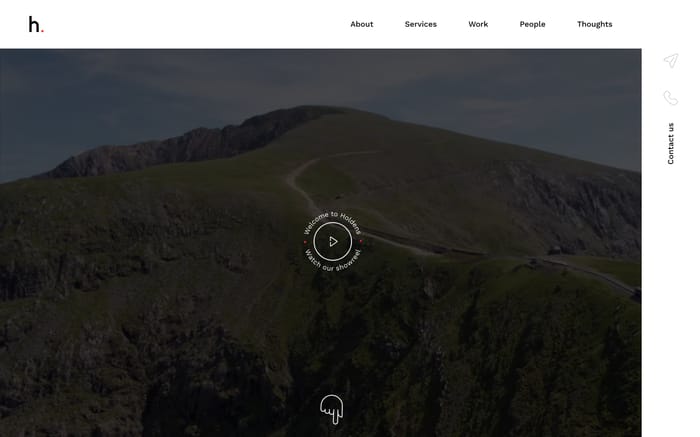 Holdens website preview