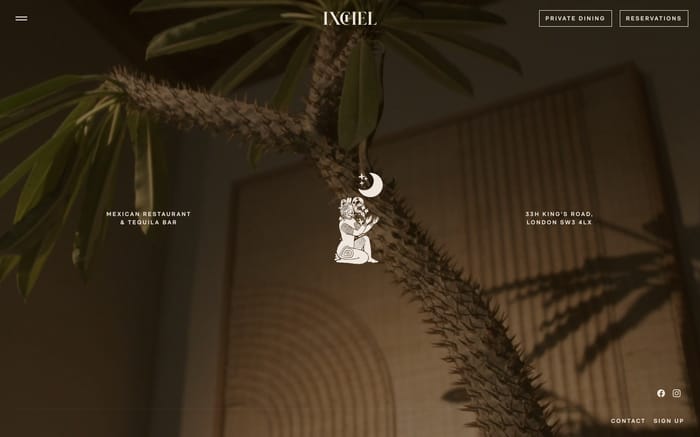 Ixchel website preview