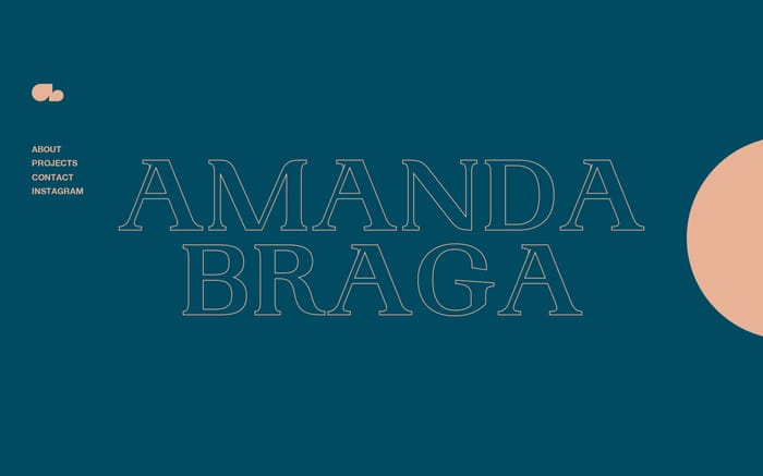 Amanda Braga website preview
