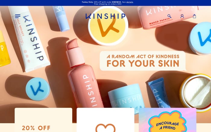Kinship website preview