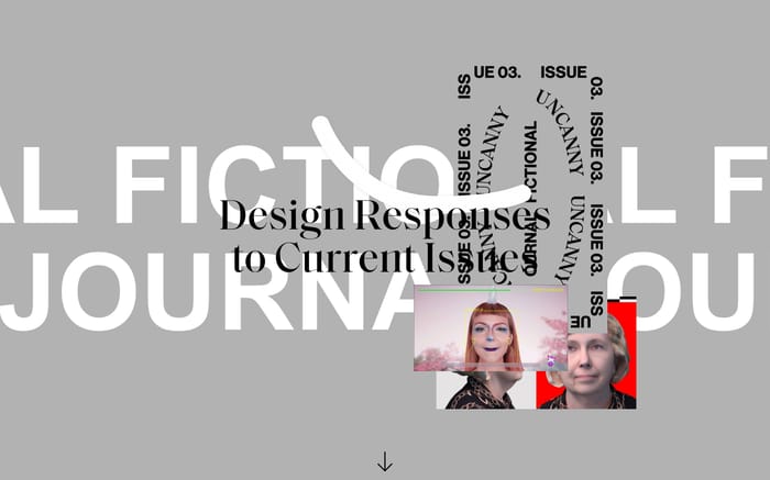 Fictional Journal website preview
