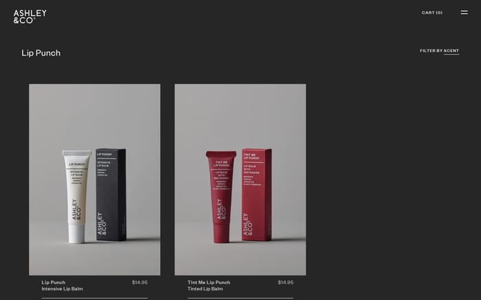 Ashley & Co website preview