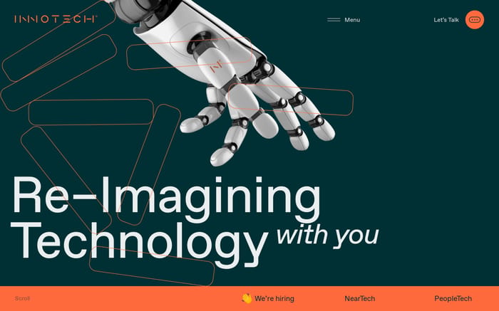 Innotech website preview