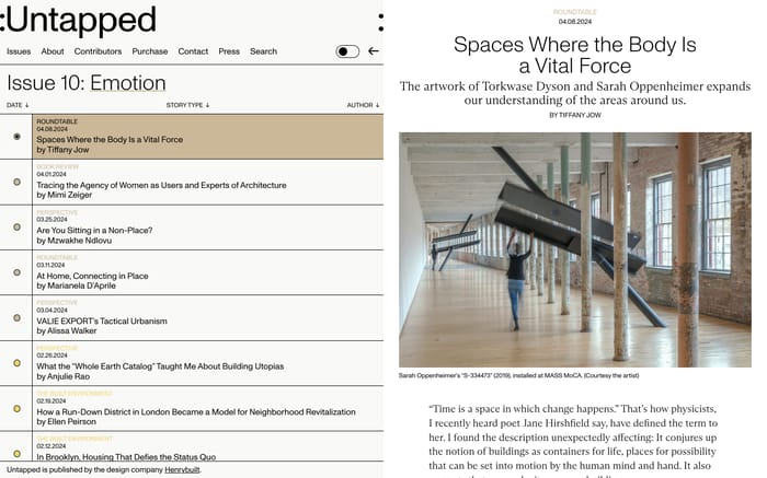 Untapped website preview