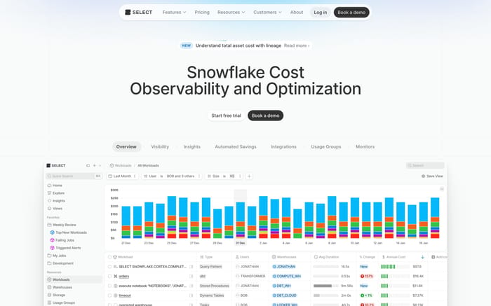 Select website preview