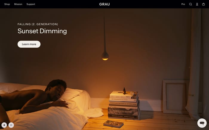 Grau website preview